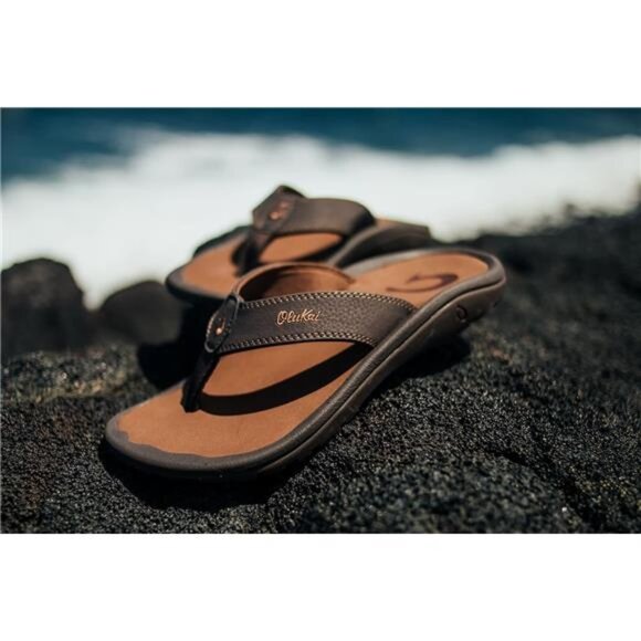 Men's Beach Sandals, Quick-Dry Flip-Flop Slides, Water Resistant & Lightweight - Picture 5 of 7